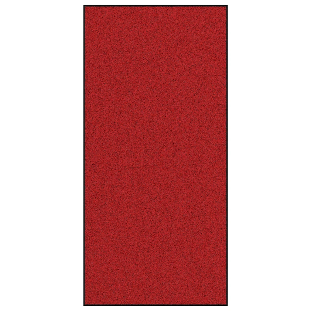 Tappetino Rosso e Nero 120 x 250 cm 100% Poliammide 4100725