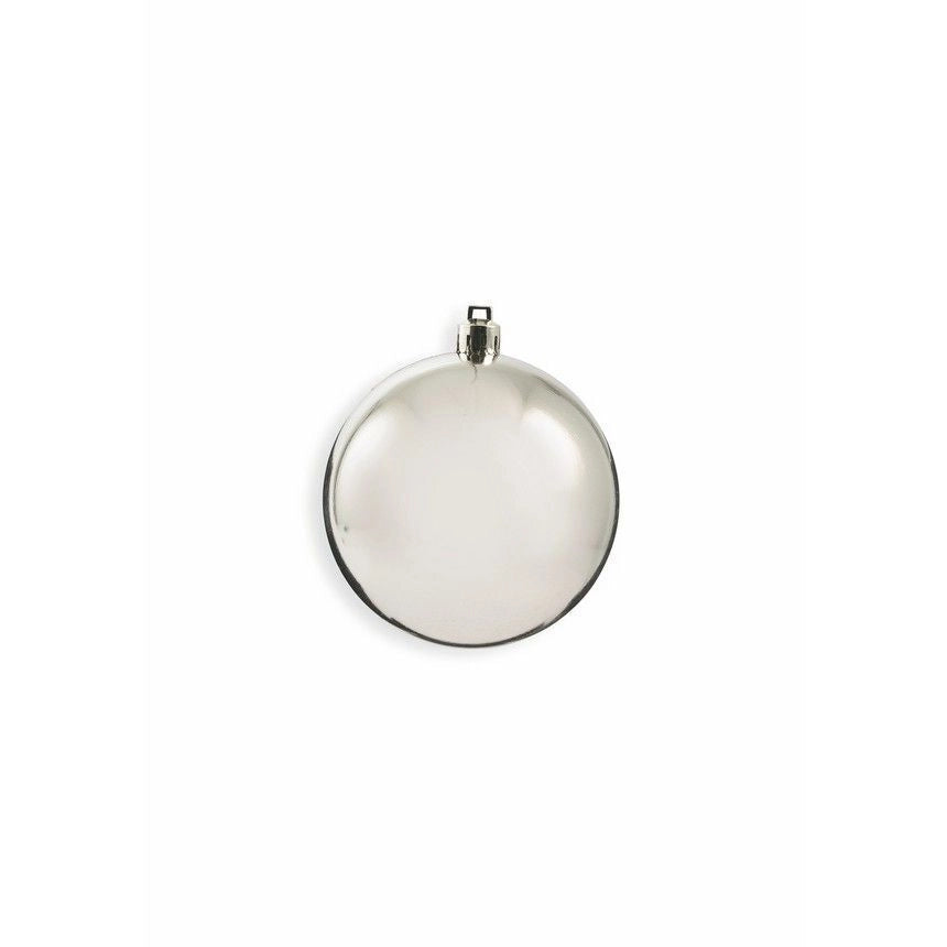 Set 30 Palle 6 Cm Pvc Bag Argento