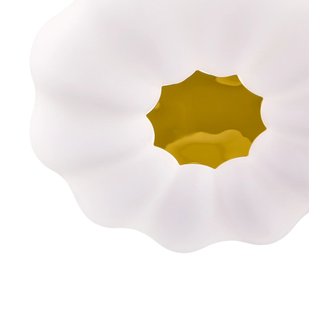 Plafoniera LED Ariva tonda 40cm bianca oro 23W 4000K