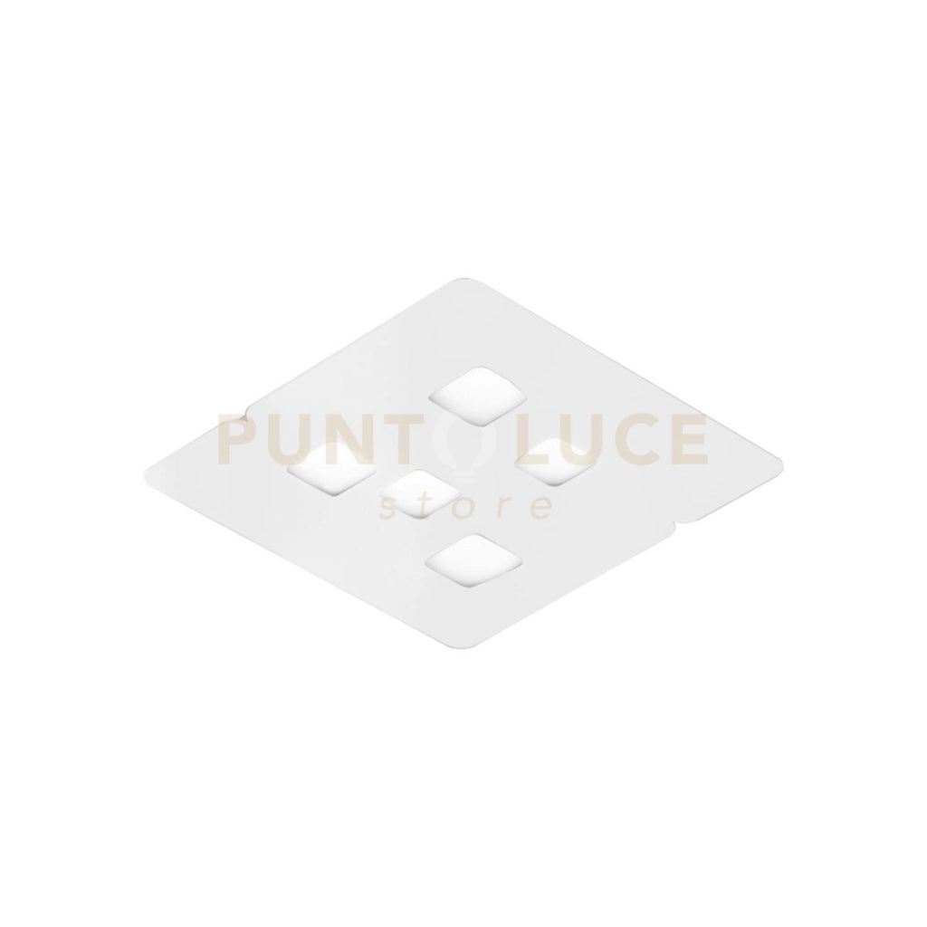 GISELLE P/M - PLAFONIERA COLORE BIANCO 5 LUCI ATTACCO GX53 44CM