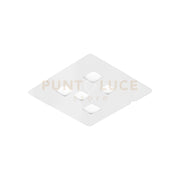 GISELLE P/M - PLAFONIERA COLORE BIANCO 5 LUCI ATTACCO GX53 44CM
