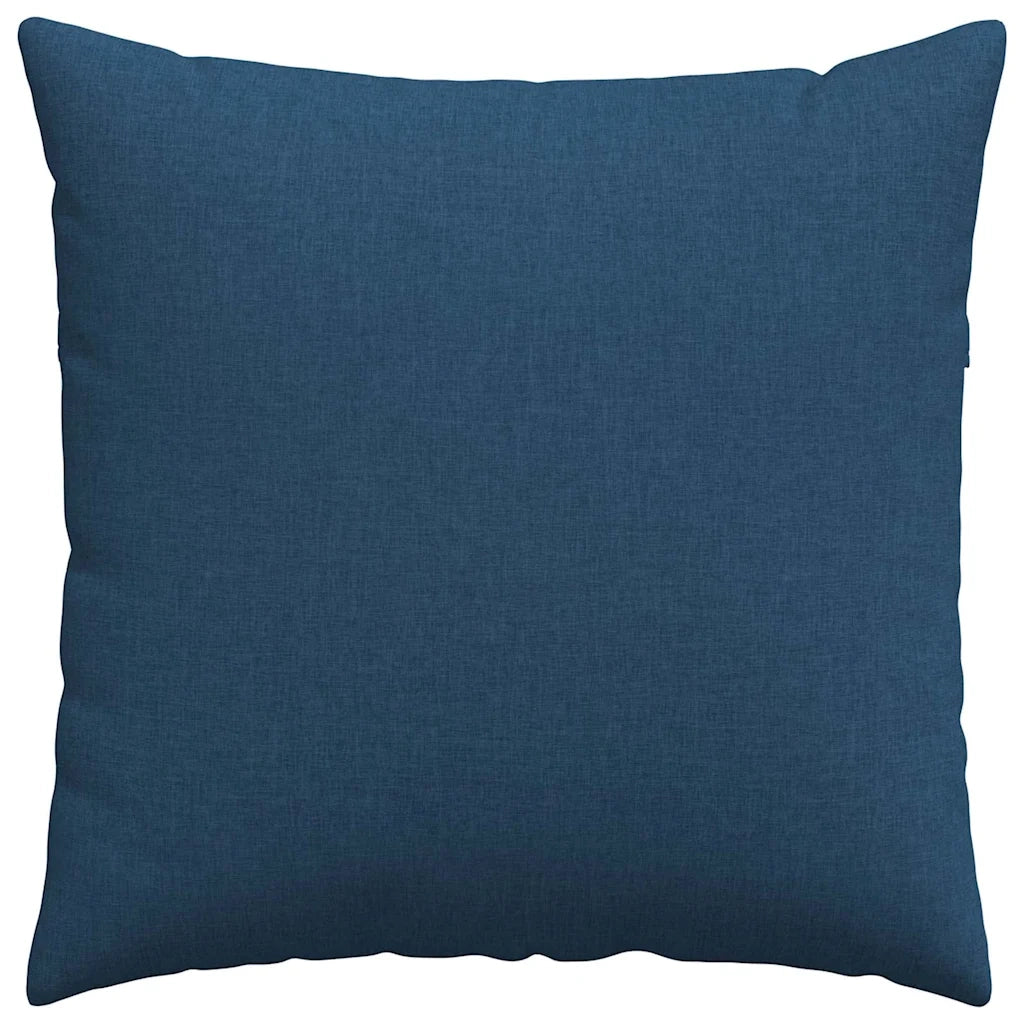 Cuscini da Divano 2 pcs Blu 80 x 80 cm Tessuto