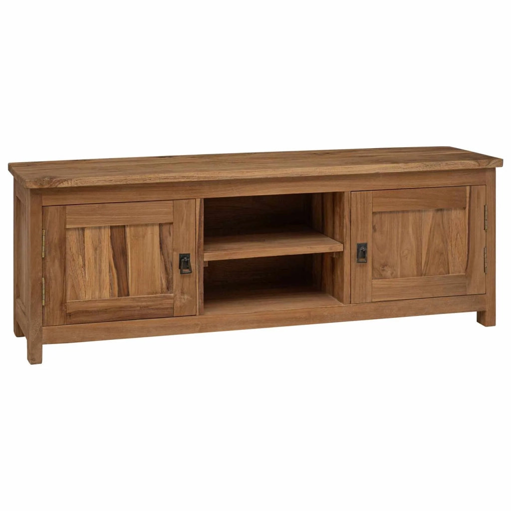 Mobile TV 110 x 30 x 40 cm Naturale Legno di teak solido 42024248