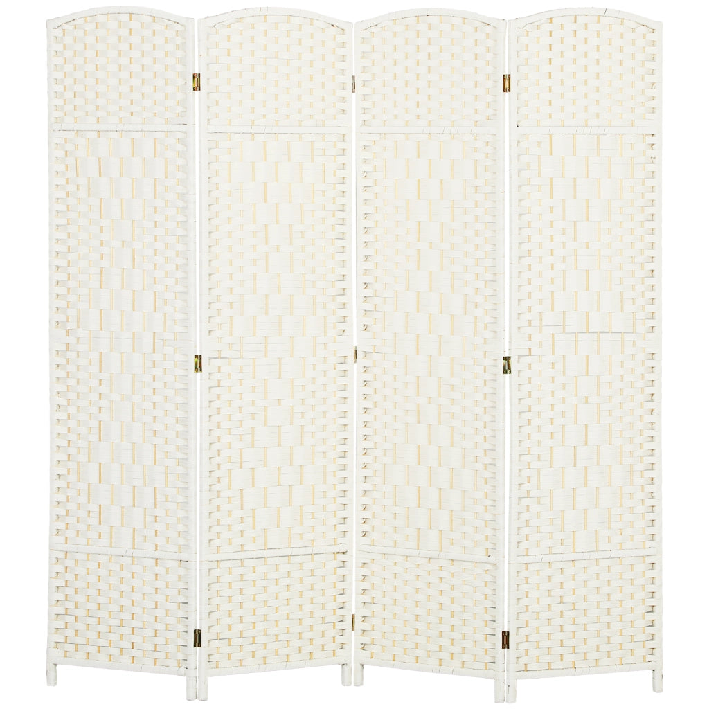 Tavolo pieghevole ¨C zephmum ¨C bianco, legno pino, 4 pannelli