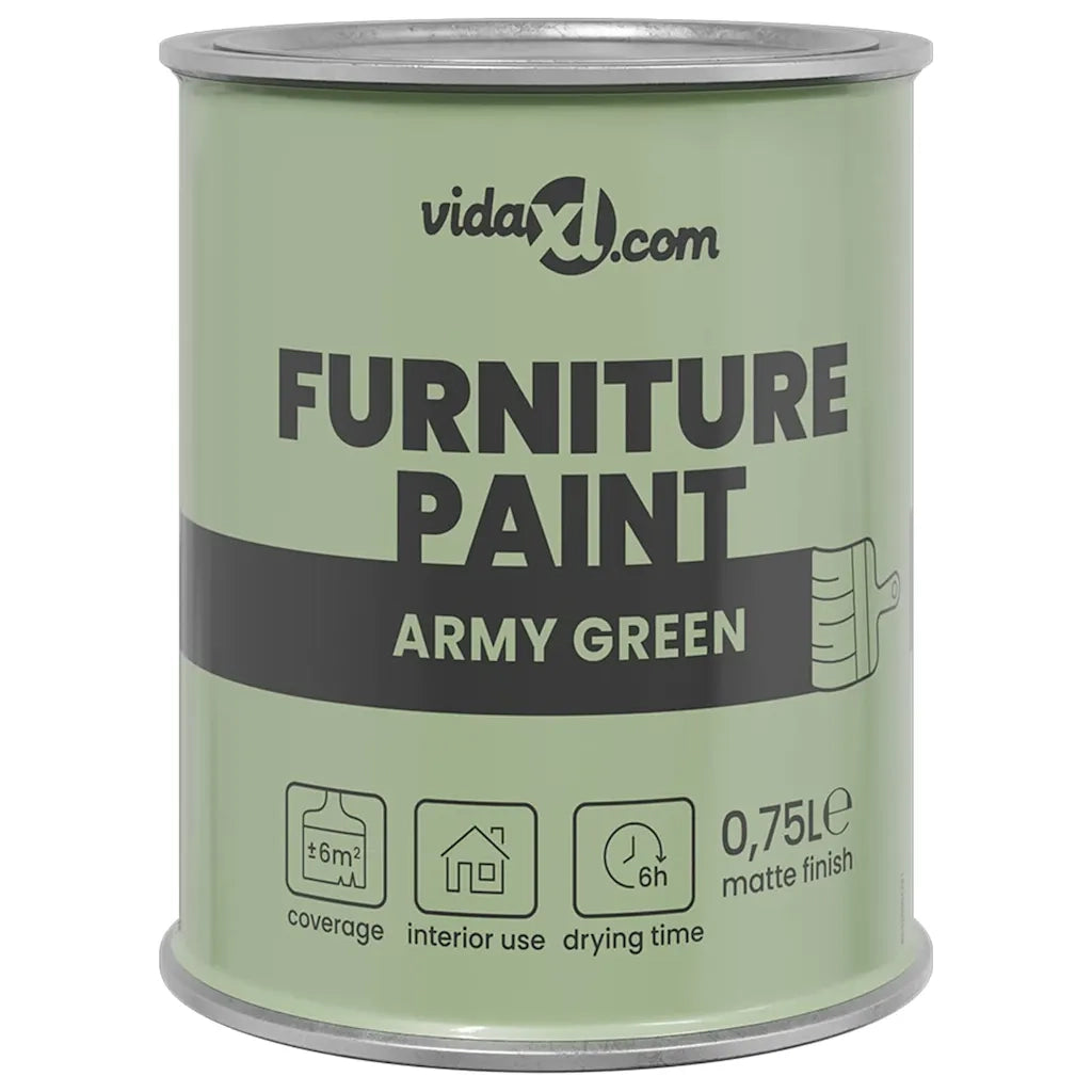 Vernice per mobili Verde 0,75 L Stampa da parete CFW9104534