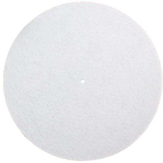 Matrice Antistatica per Dischi - 2 mm Velluto - Matrice Antivibrazione - Vinyl - Adatta per Lettore Dischi - Diametro 295 mm - Matrice per Lettore Dischi