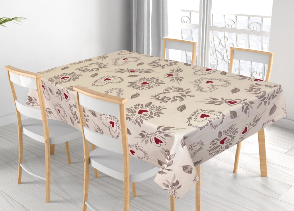 Tovaglia Per Salotto Cucina Tavolo 100% Cotone Made In Italy Antibes RP - 140x240 - Antibes