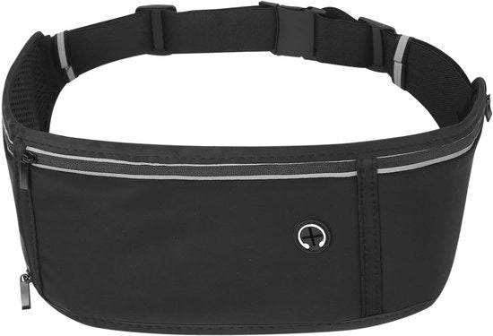 Cinturone per trekking e mountain bike, 1 pezzo, cintura regolabile con tasche multiuso, cinturone con borsa per bottiglia d'acqua per bicicletta, escursioni, campeggio