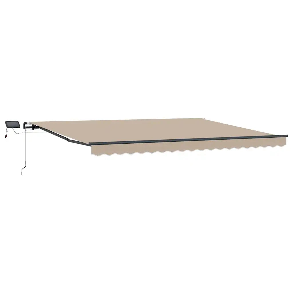 Tenda Retrattile Beige 400 ×350 cm Tessuto 3330788