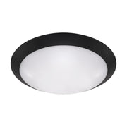 Plafoniera esterna IP65 nera Ø30 2xE27 15W Metys Struhm