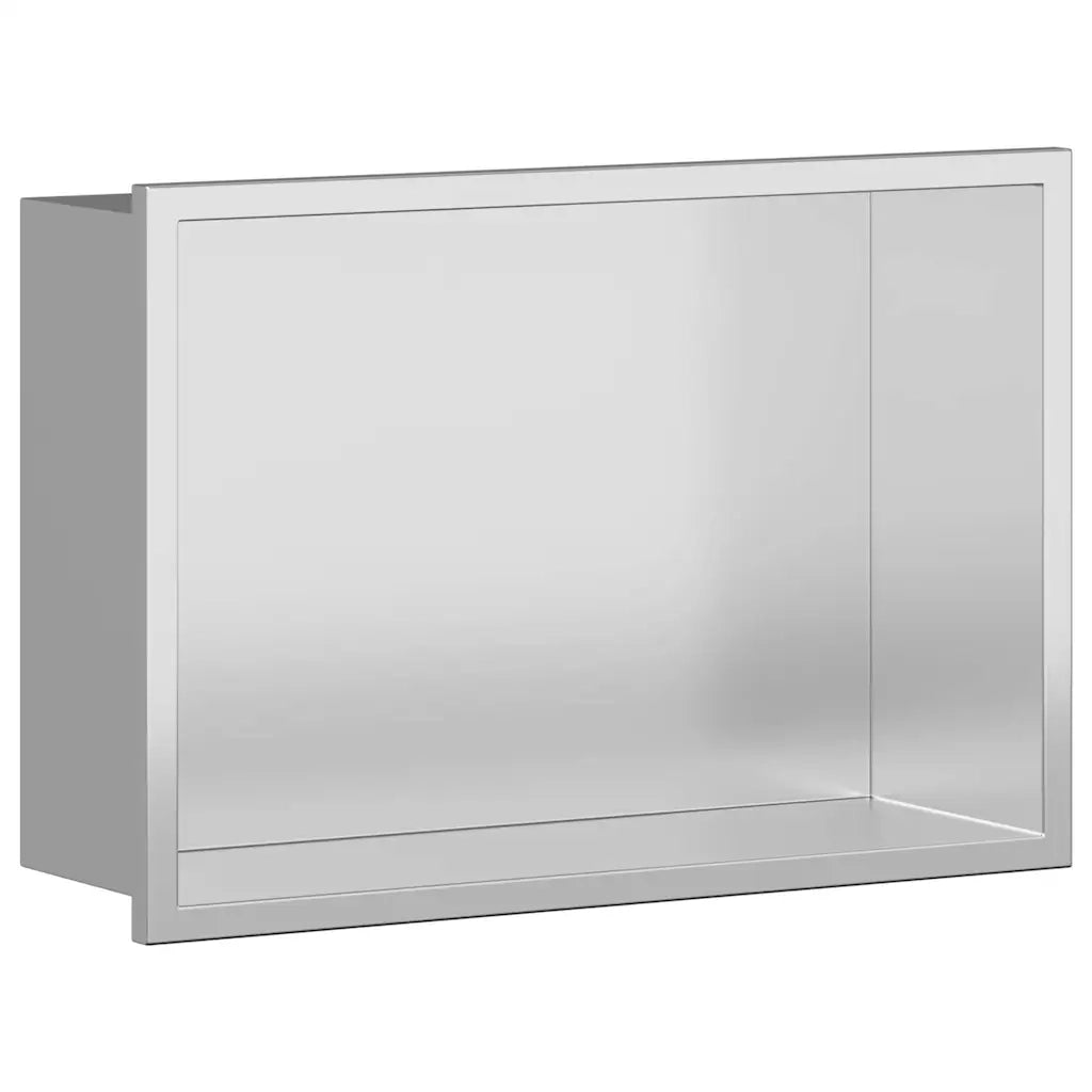 Nicchia per doccia Argento 30 x 20 x 9,5 cm Acciaio Inox 42012662