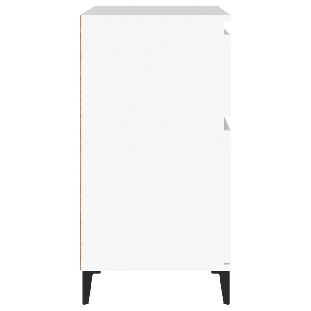 Buffet credenza cassettiera armadio mobile contenitore organizer per cucina soggiorno salotto 60 x 35 x 70 cm legno ingegnerizzato bianco 02_0030366