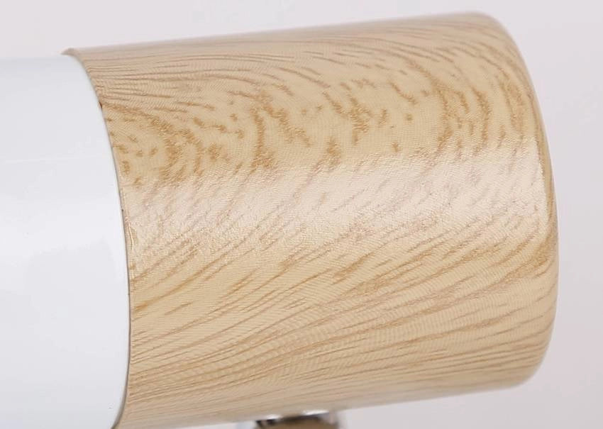 Applique Candellux Puerto 91-62796 bianca legno E14