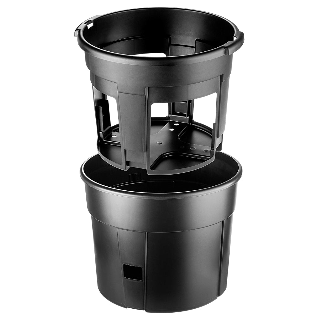 Vaso KADAX per piantare patate e ortaggi, con coperchio e inserto, 41 cm, 28 litri.