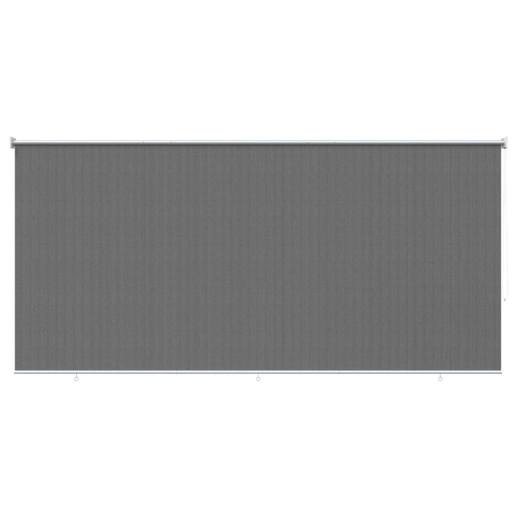 Tenda a Rullo Esterno Blocco UV 90% Grigio Chiaro 350 x 230 cm 42036140