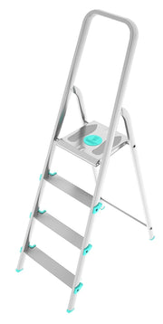 Scala a 4 gradini ultraleggera e stabile ideale per casa mod.Libellula COLOMBO