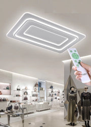 Lampadario Plafoniera Illuminazione Led Moderno Luce con telecomando Dimmerabile 123W 9840 lumen