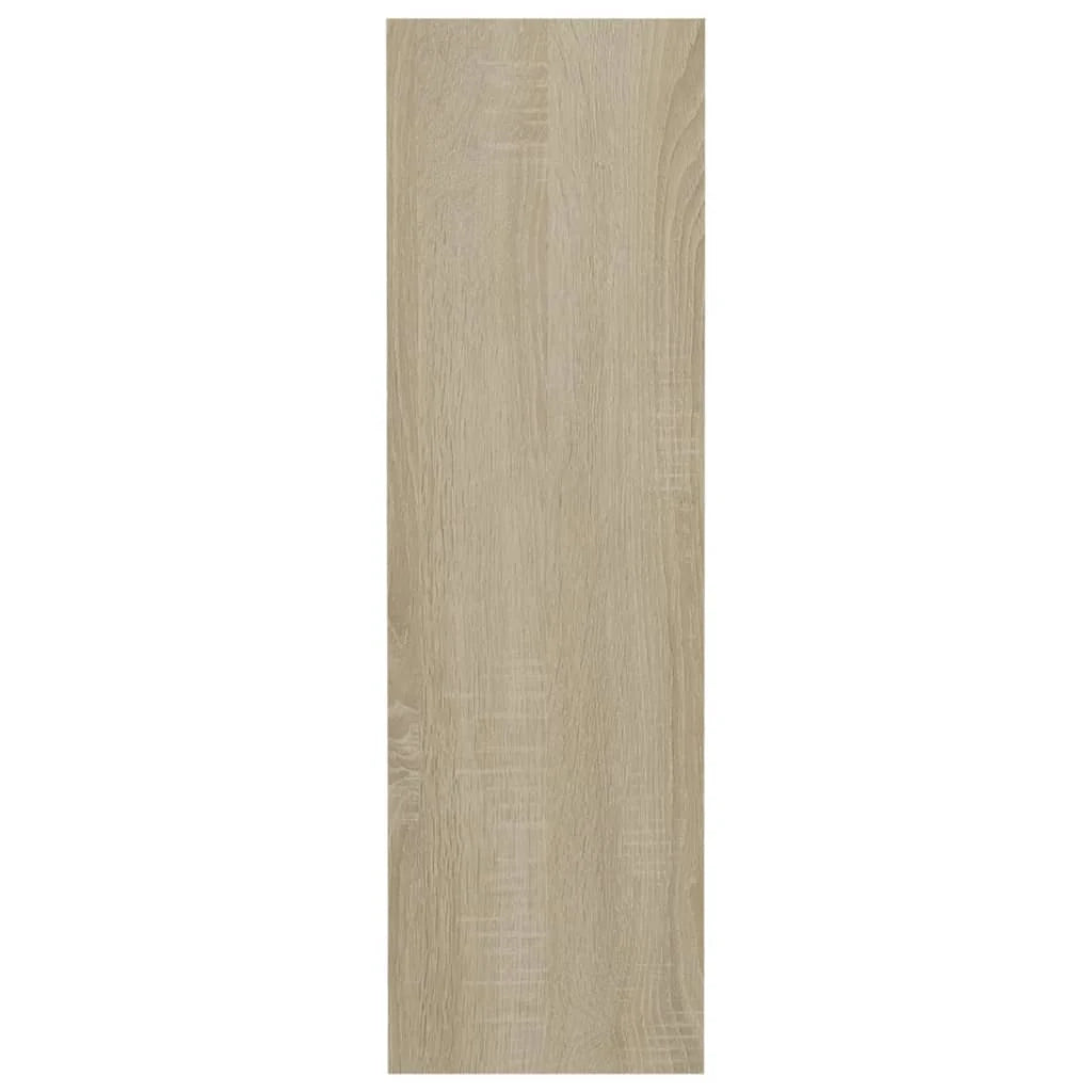 Scarpiera mobile contenitore per scarpe ingresso/corridoio/soggiorno a parete Sonoma 80 x 18 x 60 cm truciolato marrone 02_0021912