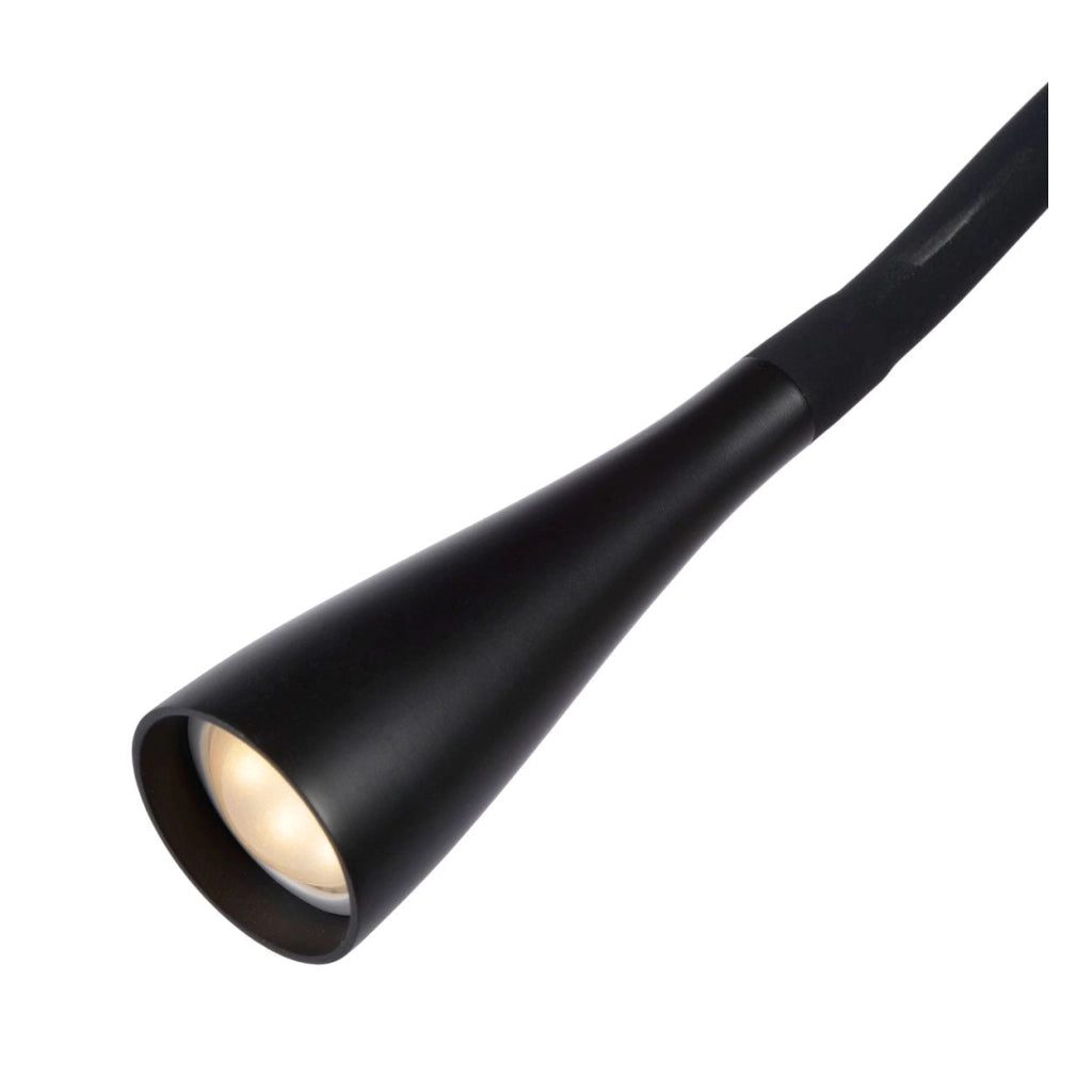 Lampada scrivania Lucide Zozy con LED 4W 3000K nera
