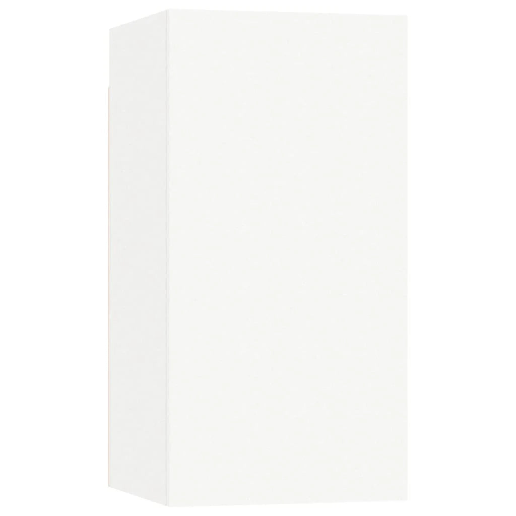 Set di mobili da 7 pezzi tra cui armadio credenza mobile TV televisore per soggiorno camera da letto salotto legno ingegnerizzato bianco 02_0025151
