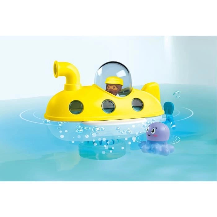 PLAYMOBIL JUNIOR - 71440 - Sottomarino Junior Tinti