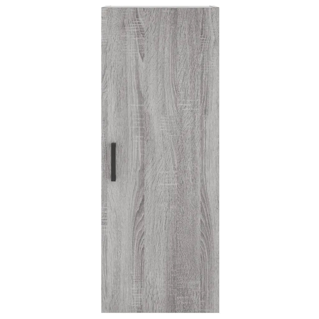 Mobile a Parete Grigio Sonoma 34,5x34x90 cm