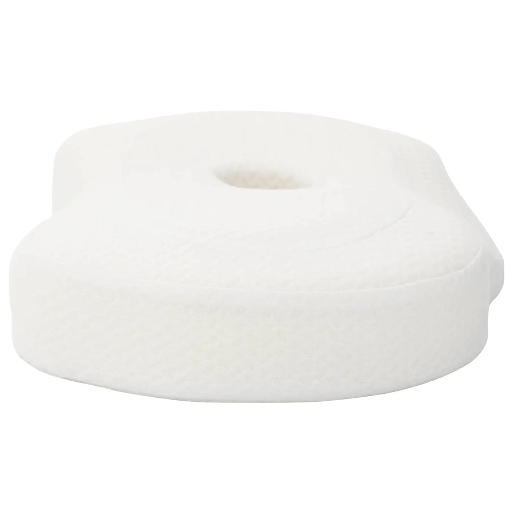 Cuscino per Collo Bianco 53 x 35 x 11 cm Schiuma Memory 42012696