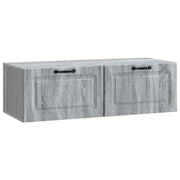 Mobile Porta TV da Muro Grigio Sonoma 98 x 41 x 30 cm