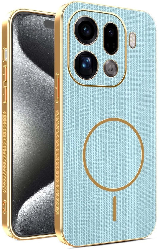 Copriphone magnetico shockresistente per Oppo Find X9 Pro 5G - materiale morbido - materiale ecocompatibile - copriphone militare - copriphone per telefono cellulare