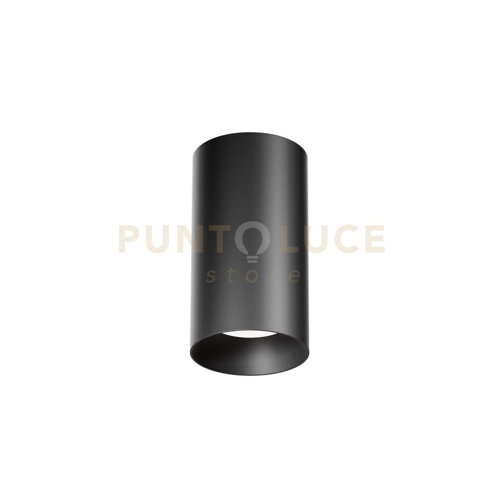 GFA1501- FARETTO-PLAFONIERA NERO D.7,5CM A LED 3000K 1234LM 15W