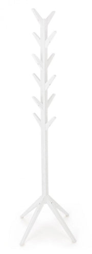 Appendiabiti Legno Bianco Moderno da Interno - ORIZZONTE