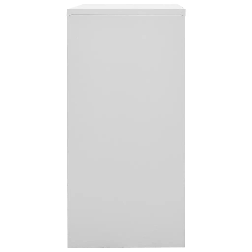 Armadietti e Chiavi 5pz Grigio Chiaro Blu 90x45x92,5cm Acciaio 3095236