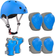 Elmetto per Bambini Protezione Accessori Protezioni Ginocchiali Protezioni Cudiche Protezioni Pollici 2-8 Anni Vecchio per Bicicletta Skateboard Pattinaggio Scooter.