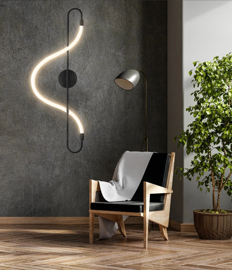 Lampada Led App857-w Long Black