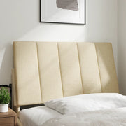 Cuscino Testiera-Cuscino per Testiera Hanko Crema 80 cm in Tessuto