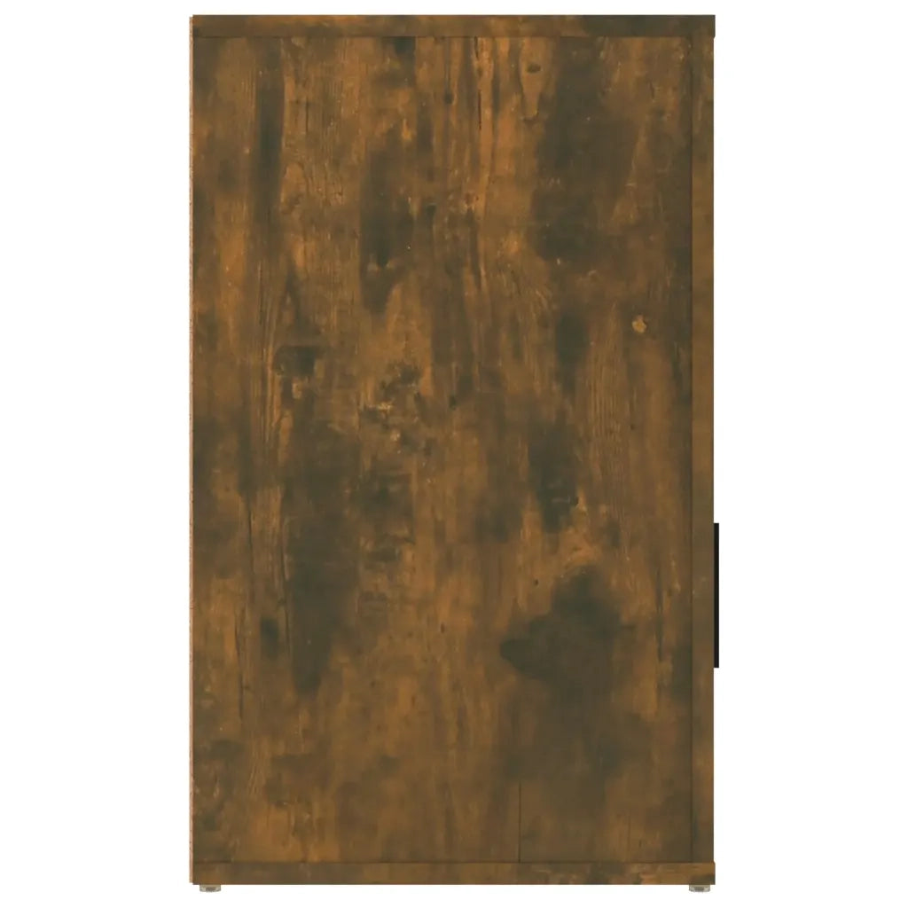 Comodino Rovere Fumo 50x36x60 cm Legno Multistrato cod mxl 30080