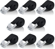 Cinture di sicurezza Corte con rattrappamento 1 m - 8 pezzi Cinture di sicurezza portapassageri, Cinture di sicurezza brevi con chiusura a molla, Cinture di sicurezza piccole per auto, bicicletta, rimessa, motocicletta, bagaglio, campeggio