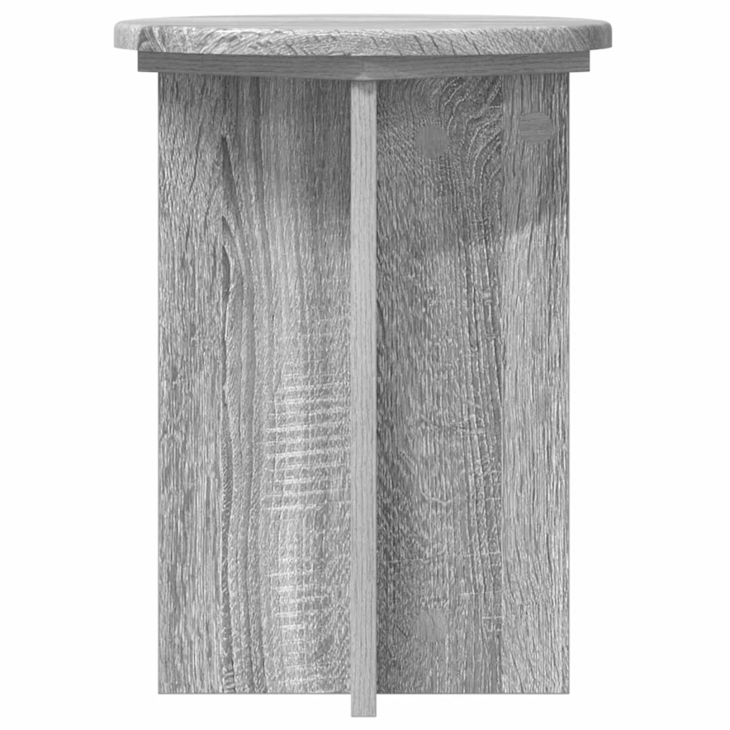 Supporto per piante 2 pcs Grigio Sonoma Ø29,5 x 40 cm 899741