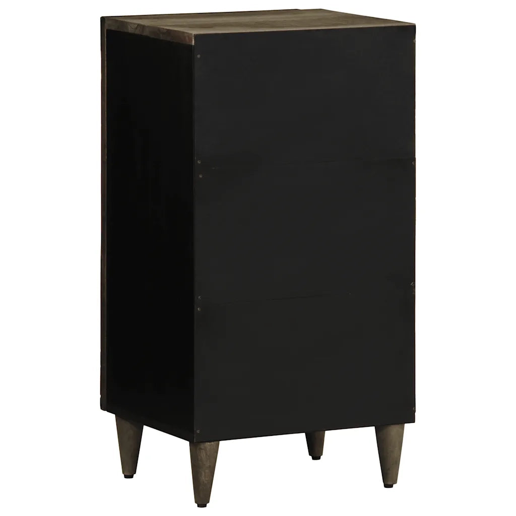 Credenza-Buffet-Armadio da cucina 40x33x75 cm in Legno Massello di Mango 992814