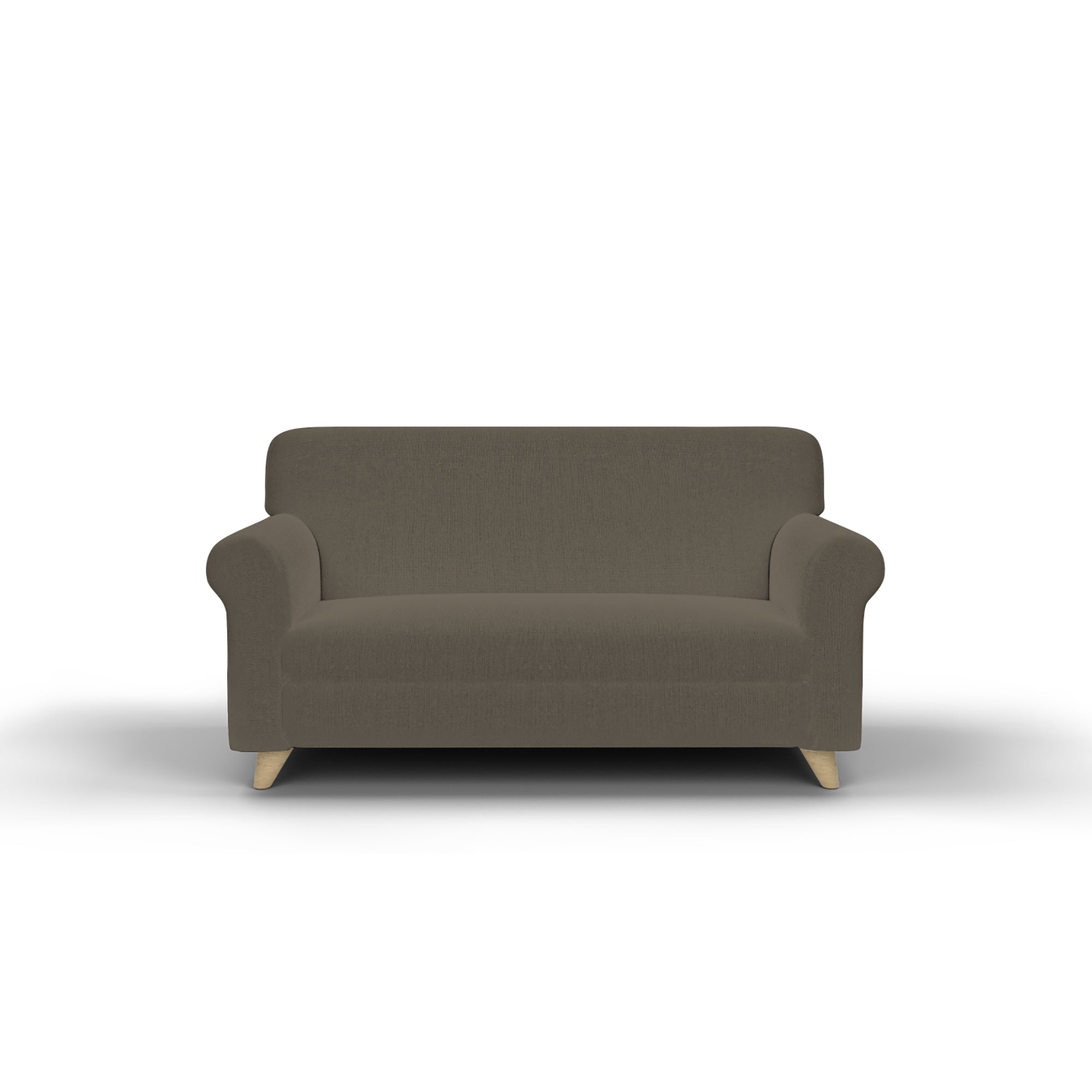 Copridivano Elasticizzato 1 Posto in Poliestere Tortora