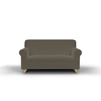 Copridivano Elasticizzato 4 Posti in Poliestere Tortora