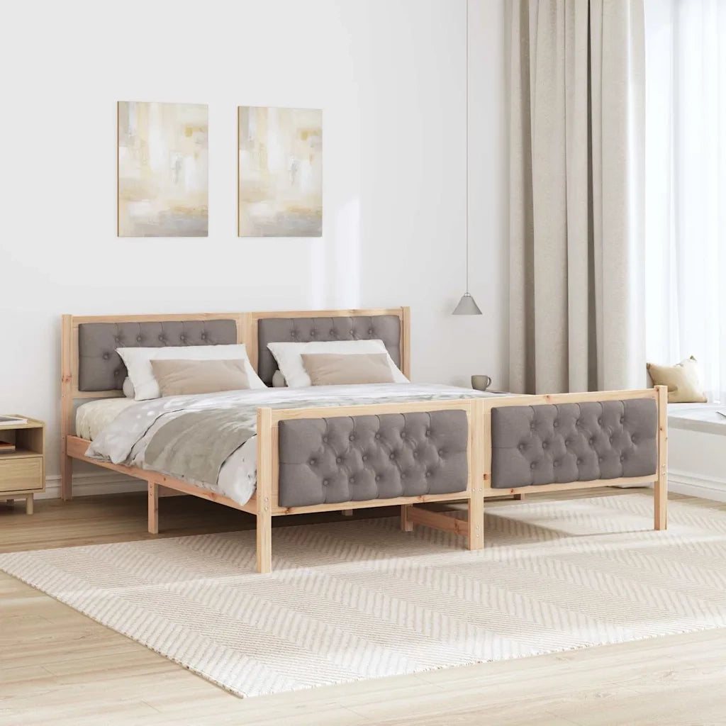 Struttura del letto Talpa 160 x 200 cm Pino massello 3394281