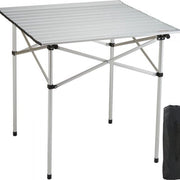 Tavolo da Campeggio - 705 x 700 x 700 mm - Tavolo da Giardino Opportuno - Tavolo per Balcone - Tavolo Multifunzionale - 30 kg Sostenibile - Tavolo da Campeggio in Alluminio - Tavolo da Giardino - Resistente al Calore - Portatile