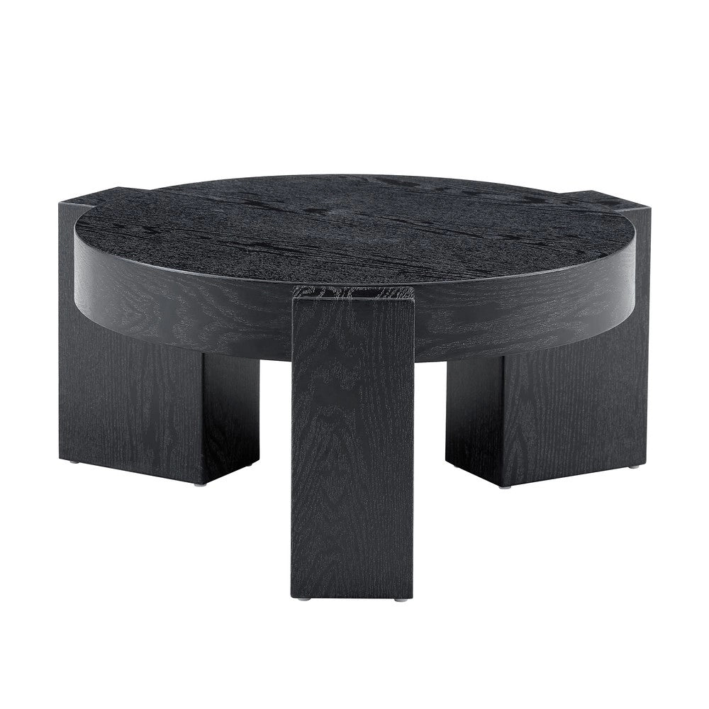 Set Tavolini da Caff¨¨ ¨C MINIMAL ¨C Vetro Grigio Trasparente e MDF Nero, Soggiorno Moderno