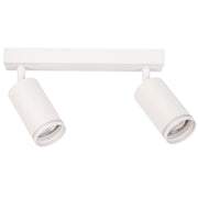Lampada parete/soffitto 2xGU10 bianca Paris Polux 322289