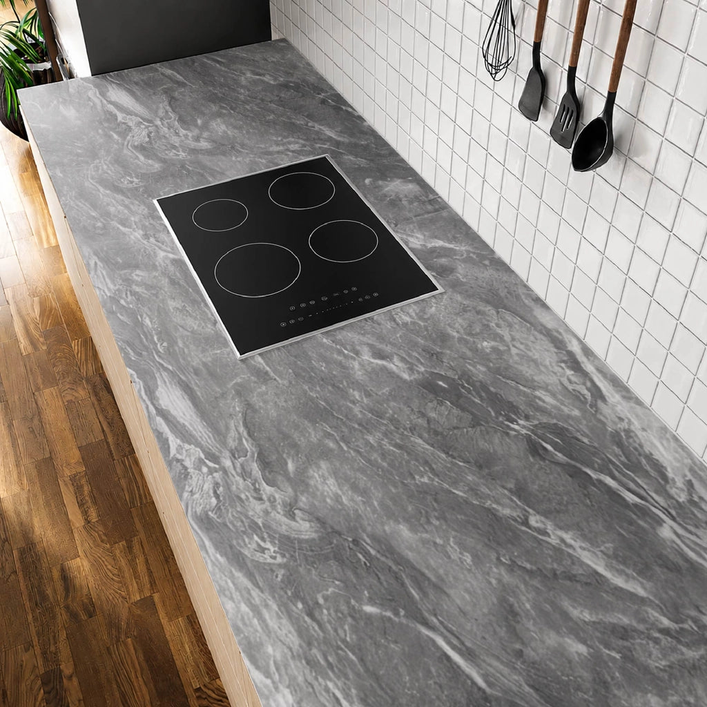 Carta Adesiva Da Rivestivmento 60x300 cm Pellicola Autoadesiva Impermeabile per Mobili, Pareti, Cucina, Tavoli e Top Cucina – Rivestimento Rimovibile per Superfici Lisce e DIY Disegno2