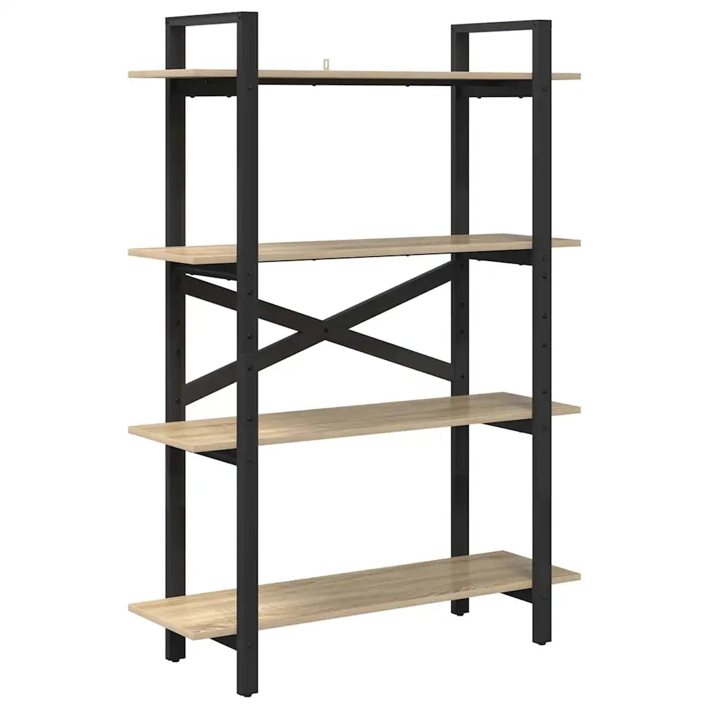 Libreria Rovere Sonoma 100 x 33,5 x 140 cm Legno multistrato 883941