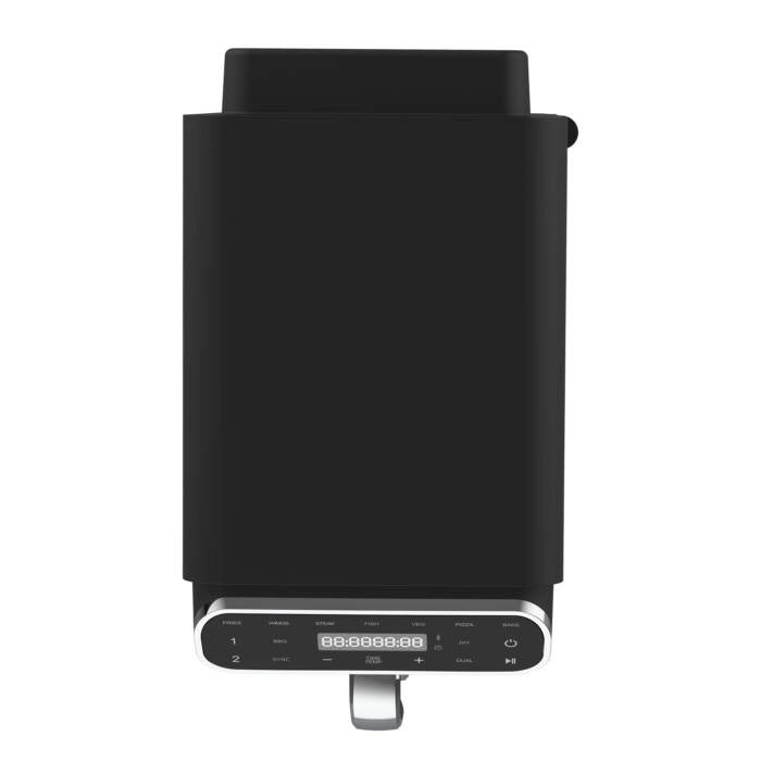 Friggitrice ad aria doppia 11L 1800W con 2 cestelli indipendenti 5,5L, display touch e temperatura fino a 230°C - Sogo