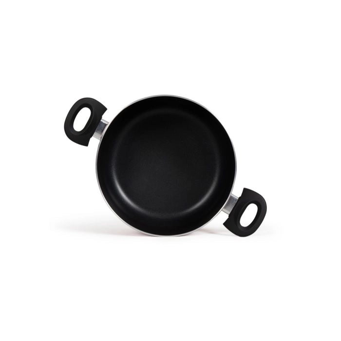 Forno olandese da 24 cm - LIVOO - MEP150R - Antiaderente senza PFOA né PFOS - Manici in silicone - Adatto a tutti i piani cottura, inclusa l'induzione