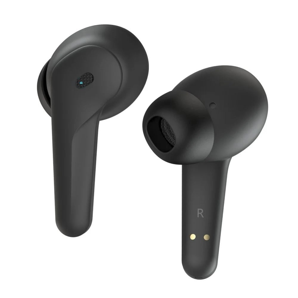 Auricolari Wireless BT v5.3 con Custodia di Ricarica 2 in 1 Nero